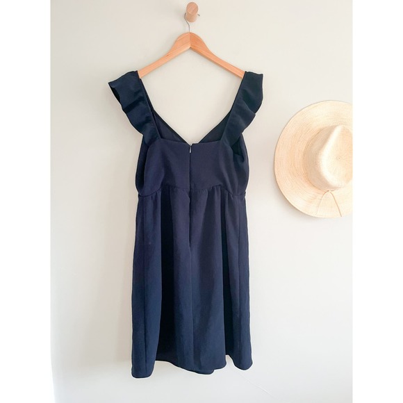 Sezane | Olymea Dress | Navy | Fr Sz 38 / US Sz 6 - Picture 6 of 10